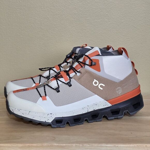 On Cloudtrax Chai Ivory Trail Hiking Boots 53.99056 Men\'s Size 9.5 main image 7